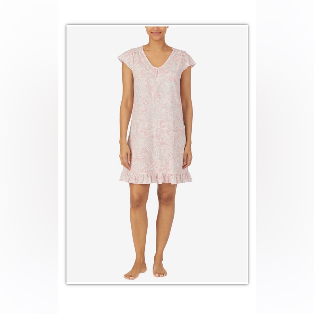 Lauren Ralph Lauren women’s S/GOWN /sleep shirt/S/S/size XS/nwt